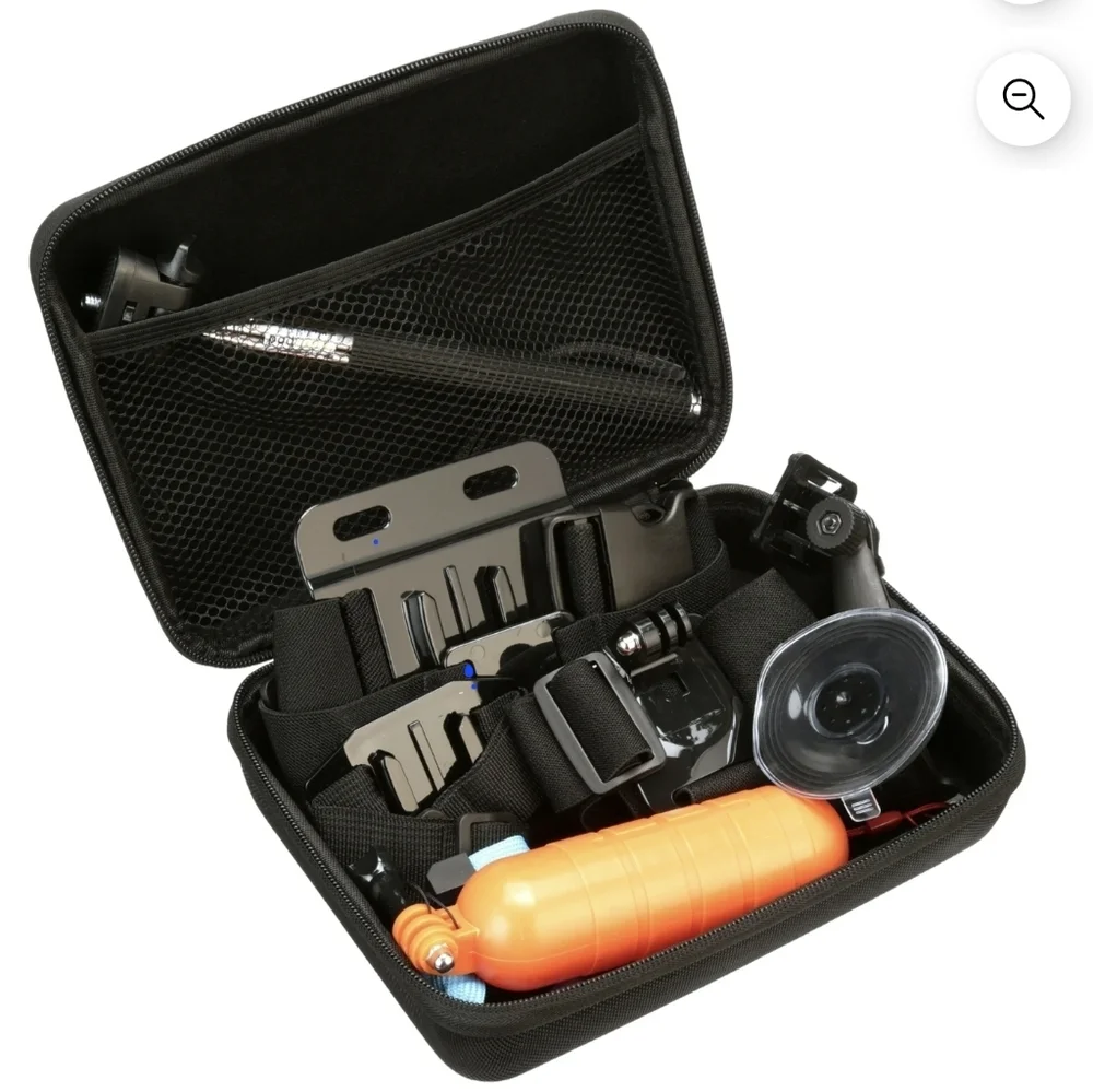 Focus Onn Action Camera Accessory Kit- Essentials for GoPro® & Other Action Cams